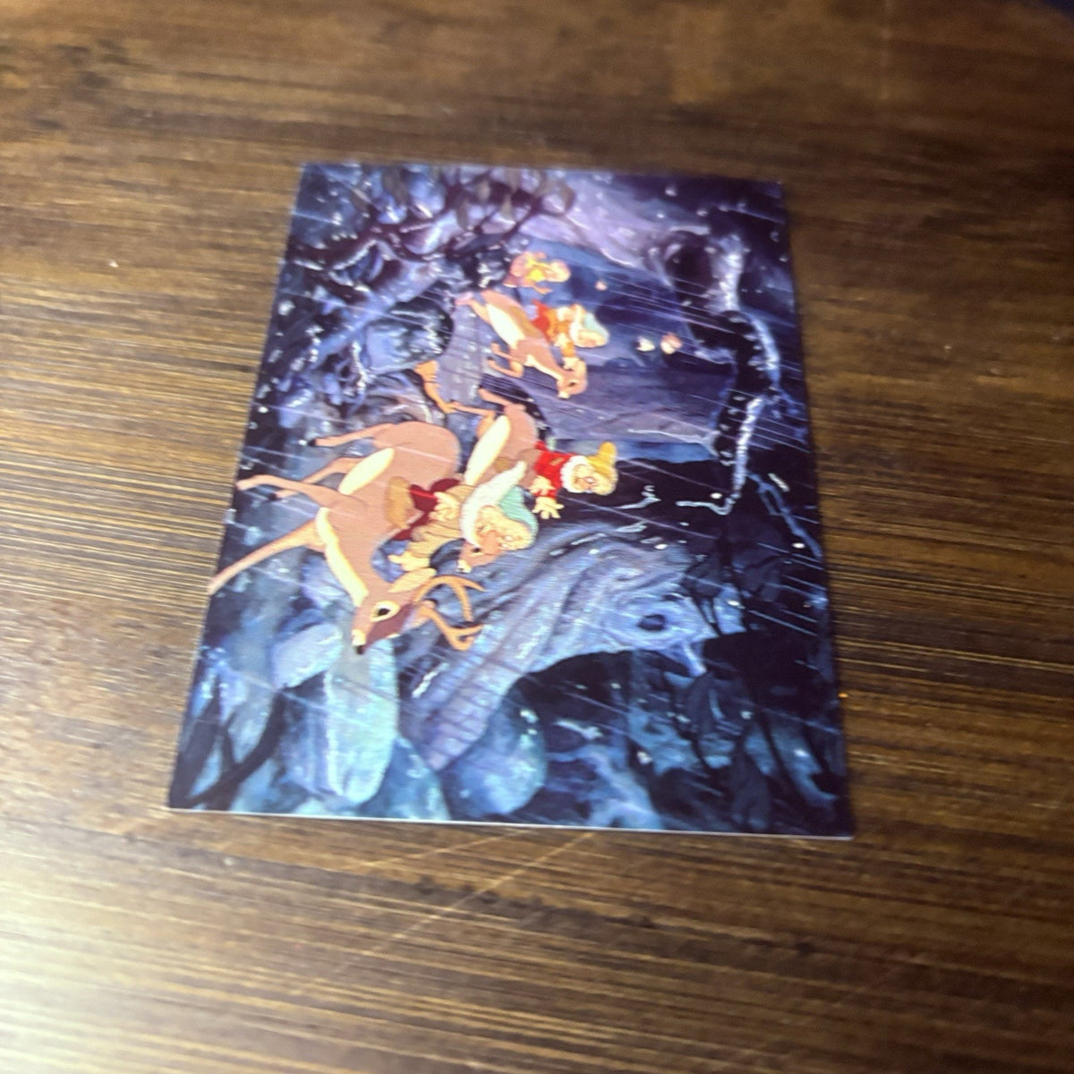 1994 SkyBox Disney Snow White Trading Card "Racing To Save Snow White" #52