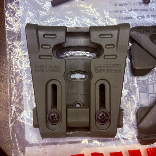 FAB Defense G-9 Scorpus GLOCK Retention Belt Loop Holster Attachment