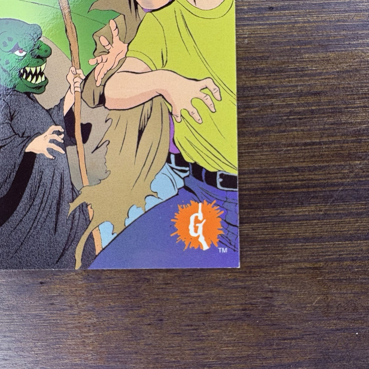 1996 Goosebumps Trading Card #31 "Terrifying Turnabout" High Grade Topps