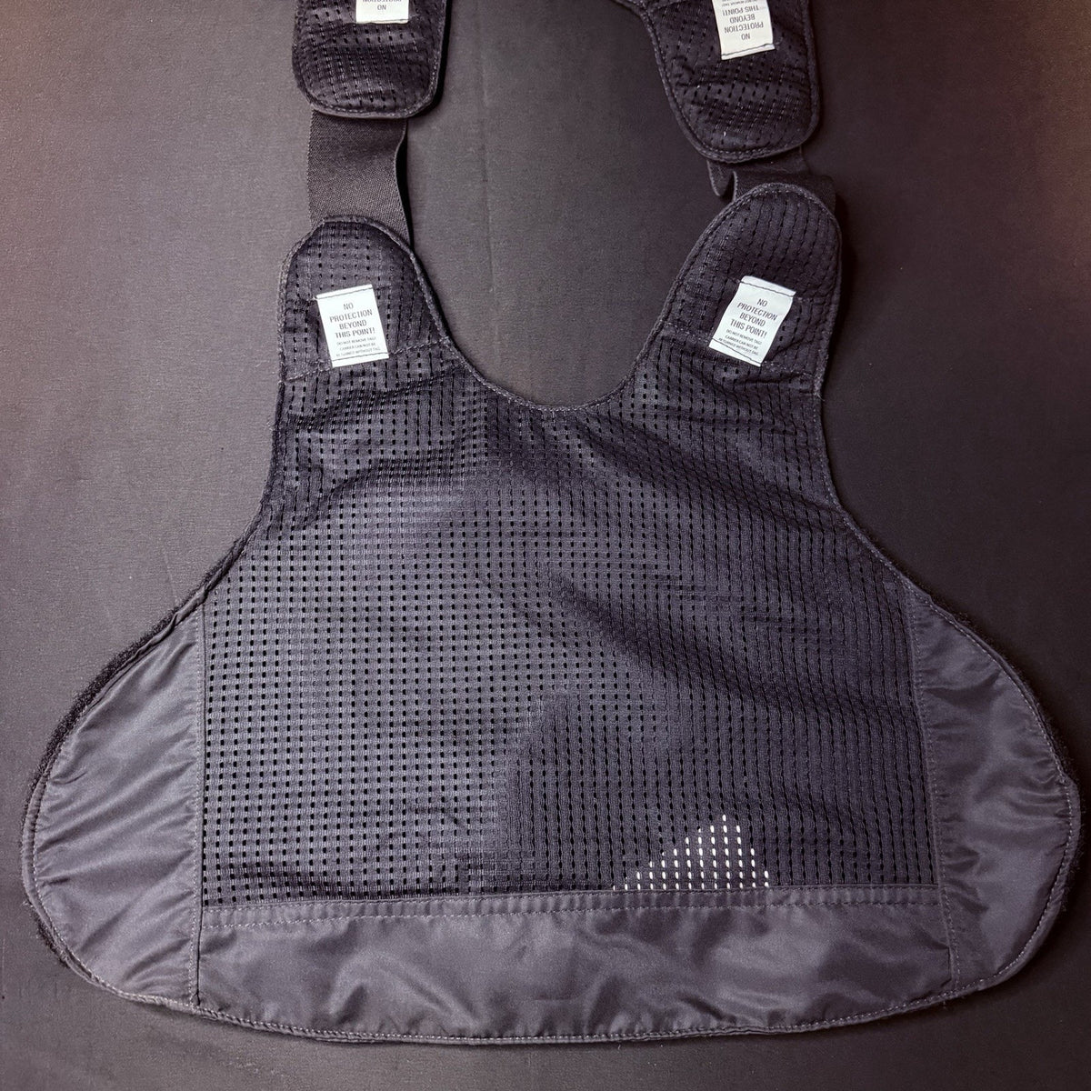 Armor Express Women's Concealable Carrier Vest Size Small Black w/Straps