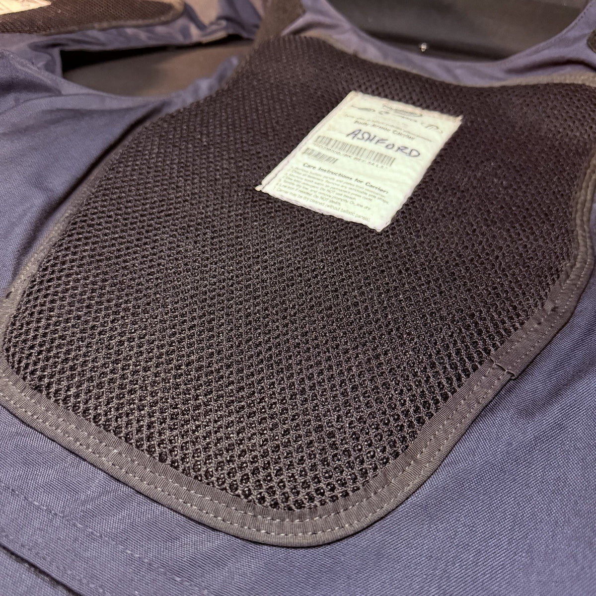 PB Tactical 3A Carrier Vest Size XXL 54Long Blue Ballistic IIIA w/Vented Padding