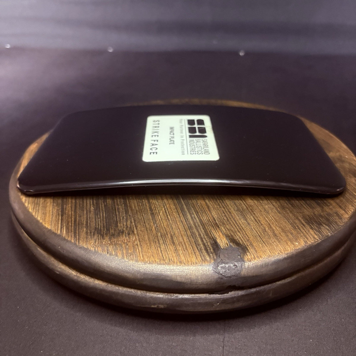 Safariland Impact Truama Plate 5"x 8" Hard Curved Safariland Ballistic Plate