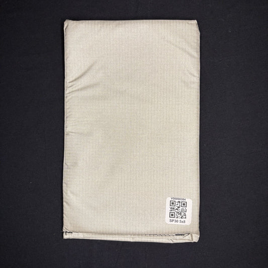 Trauma Plate 5x8 Soft White Ballistic Impact Panel Body Armor Model: SP30
