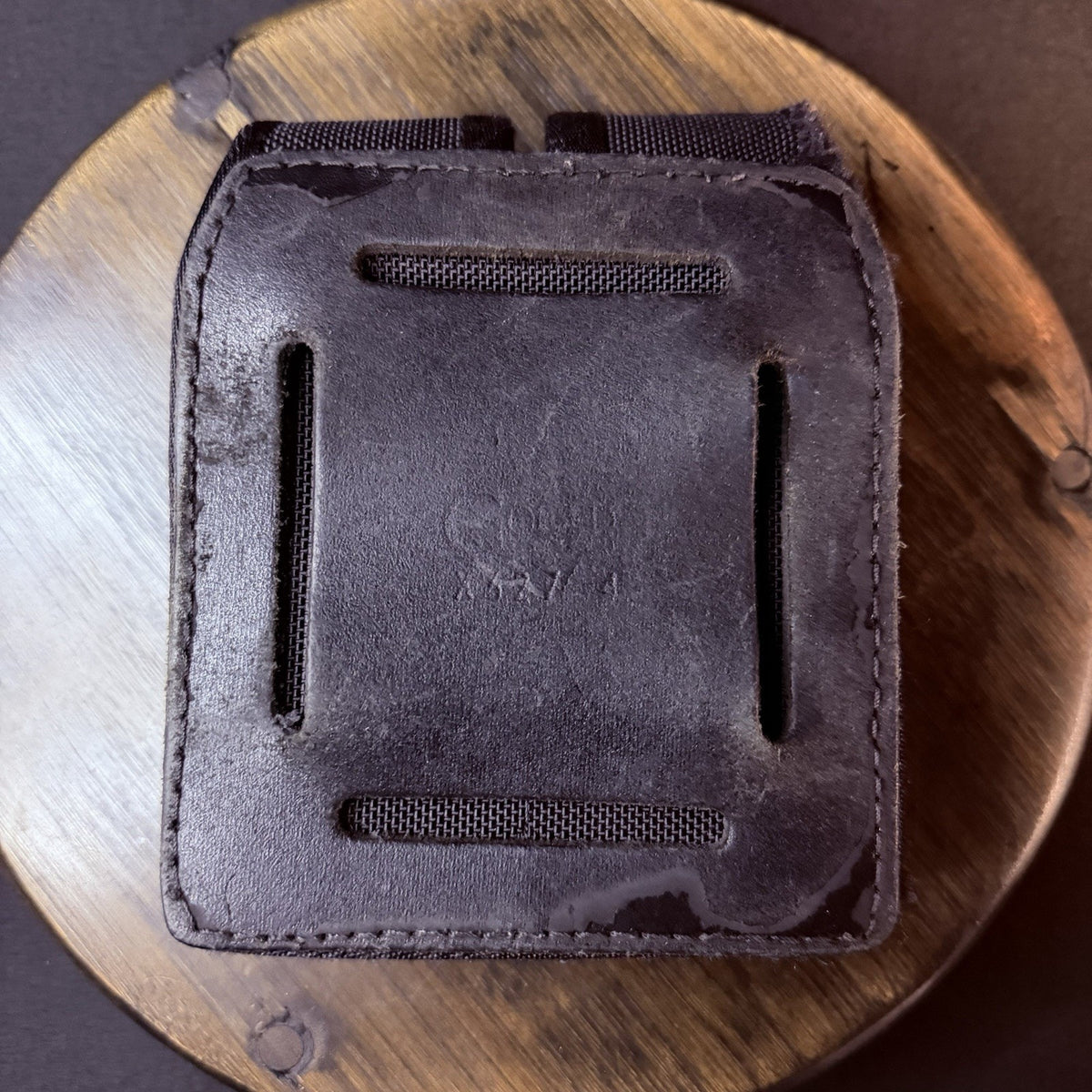 Gould & Goodrich Double Magazine Pouch Size 10mm .45 ACP Double Stack Nylon