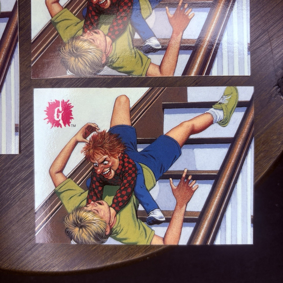 1996 Topps Goosebumps Lot Of (5) #20 Deadly Dummy High Grade Topps Trading Cards