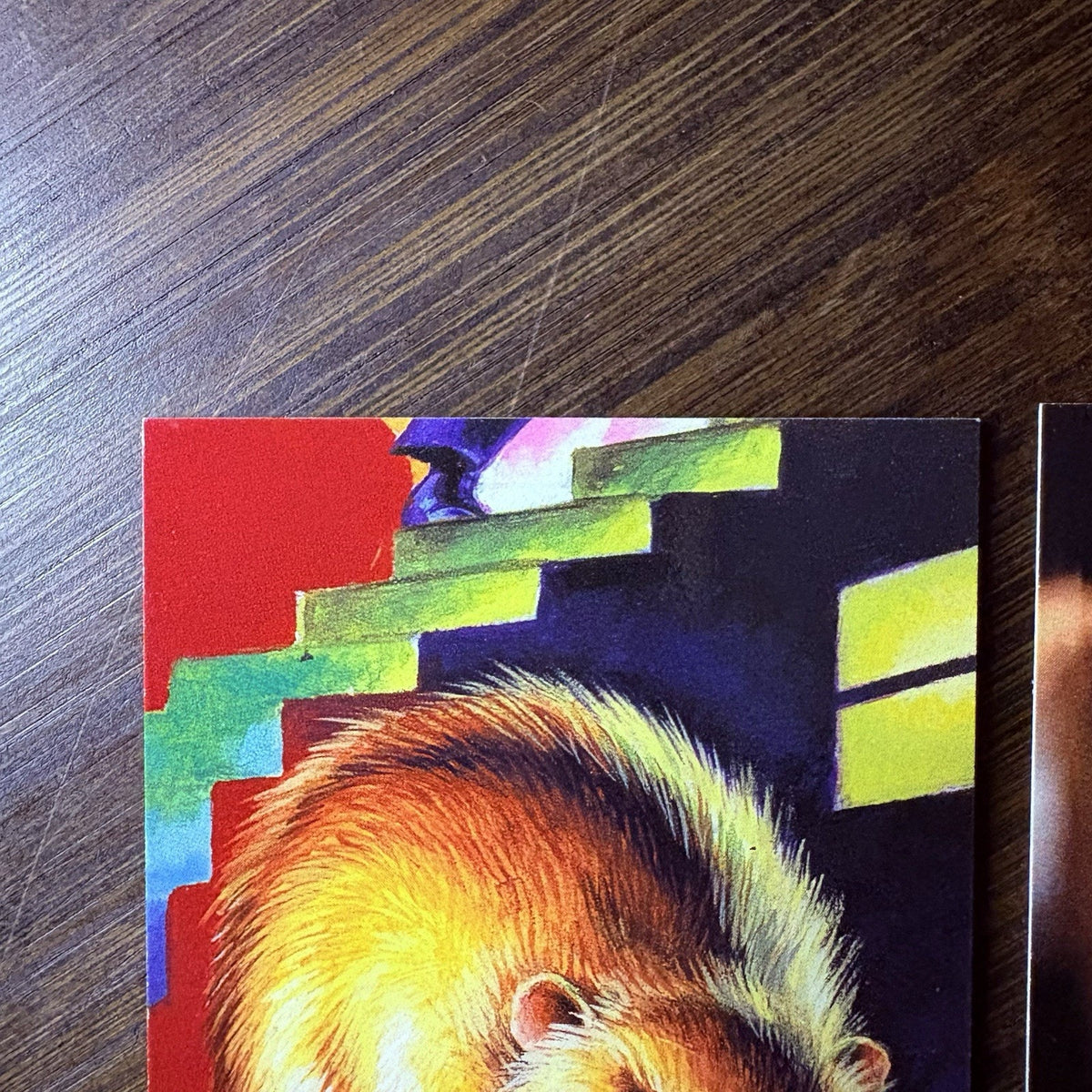 1996 Topps Goosebumps Lot Of (2) "Hamster & Bird" Trading Cards All High Grade