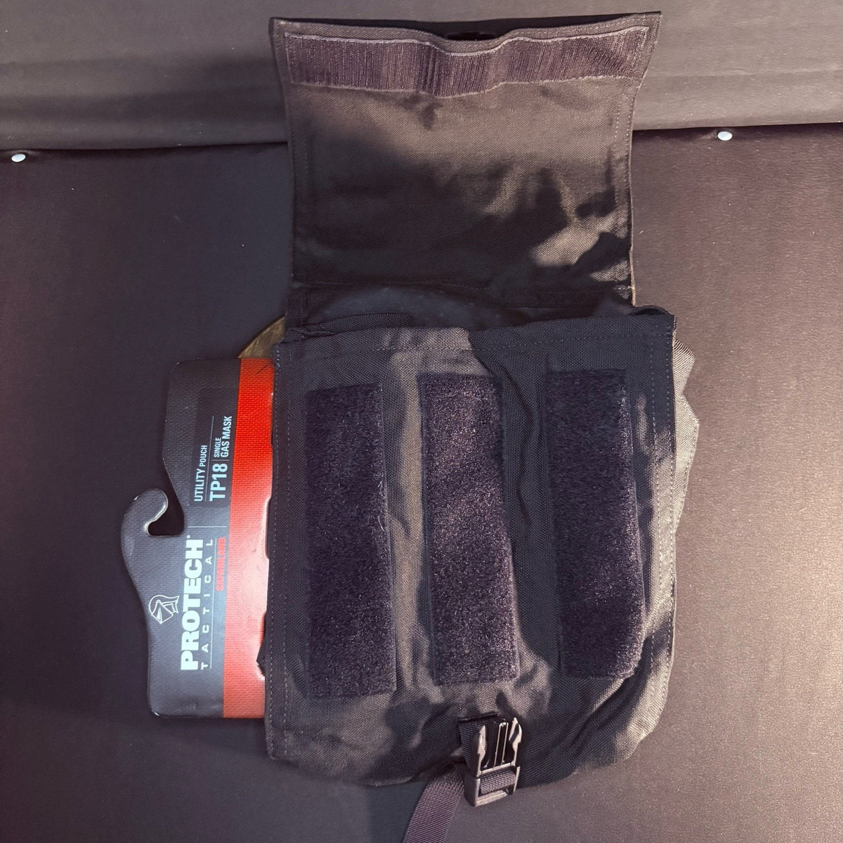 Protech Gas Mask Pouch TP18 Tactical Utility/Miscellaneous Single Black Bag