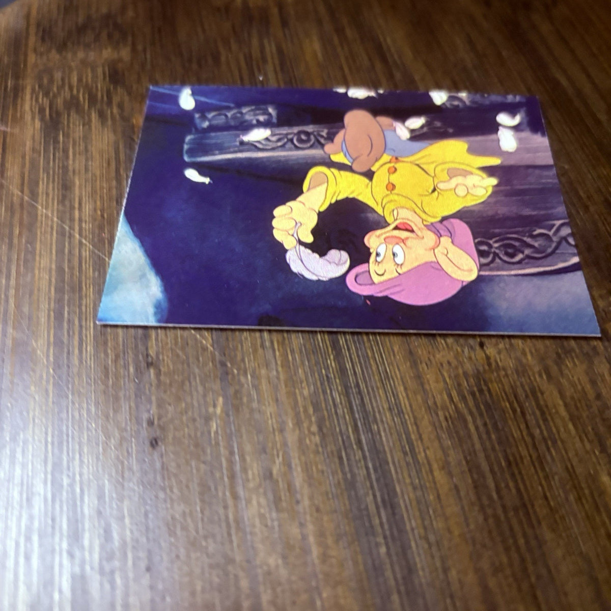 1994 SkyBox Disney Snow White "Time For Bed" #44 High Grade Trading Card