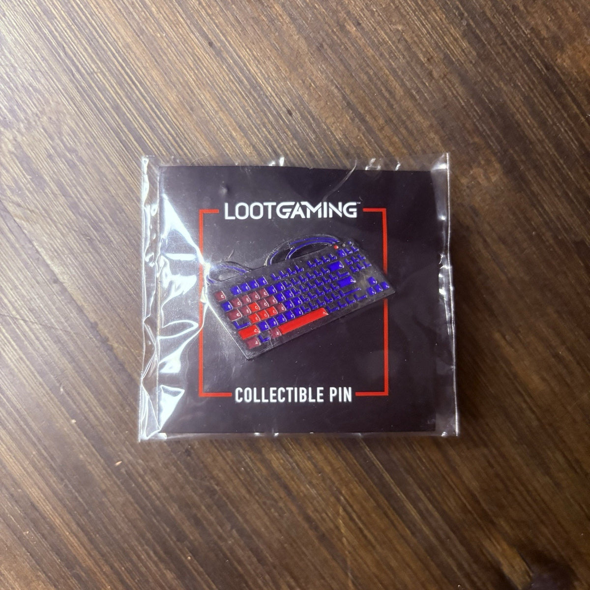 Gaming Keyboard Pin - Enamel Pin Loot Crate NEW EXCLUSIVE #LOOTPINS