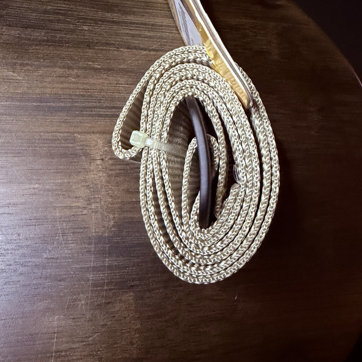 Raine Military Riggers Belt Size Small 27"- 31" Sand 1.75" Nylon, Metal Buckle