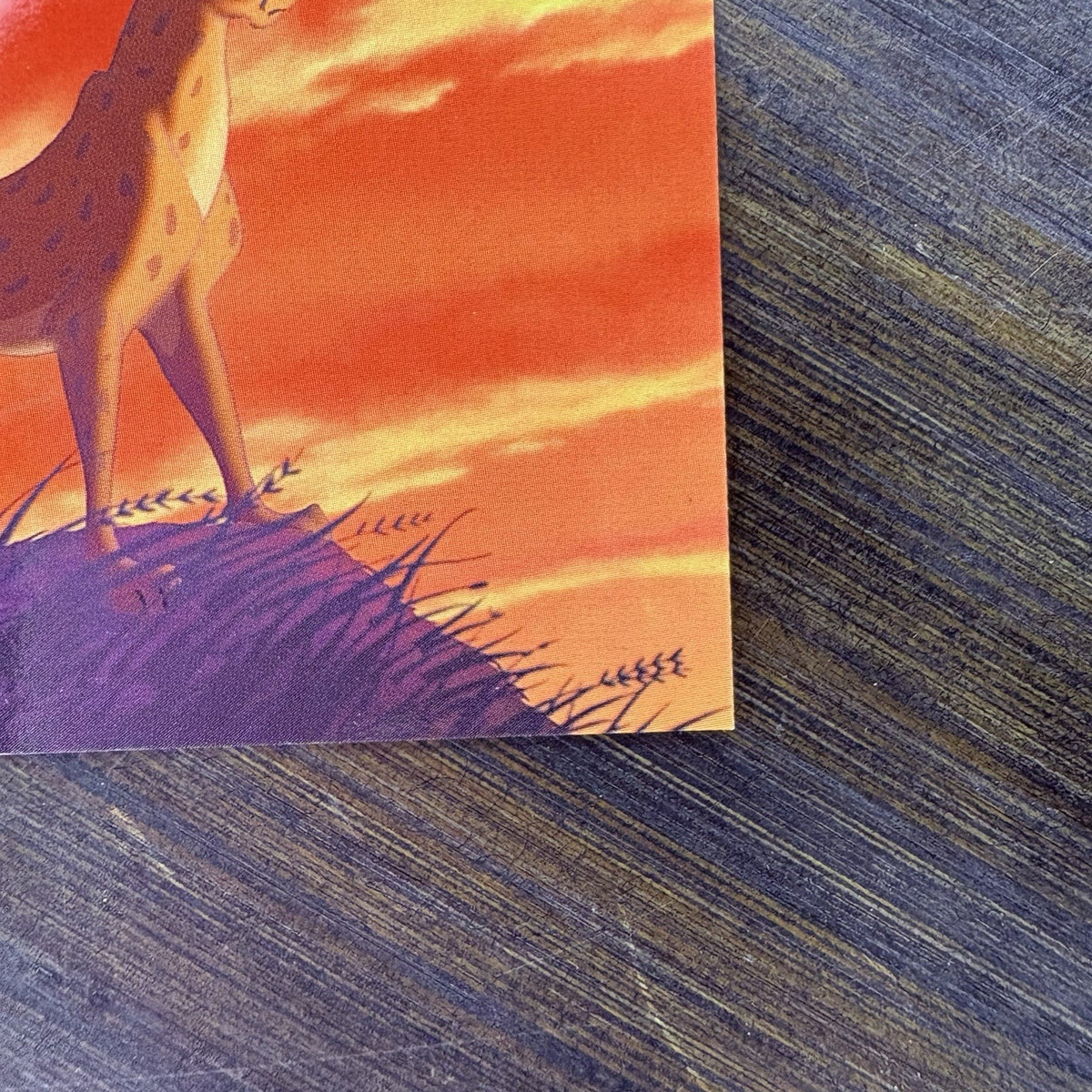 1994 SkyBox The Lion King #02 Series 1 & 2 "Animals And Birds Stir" High Grade