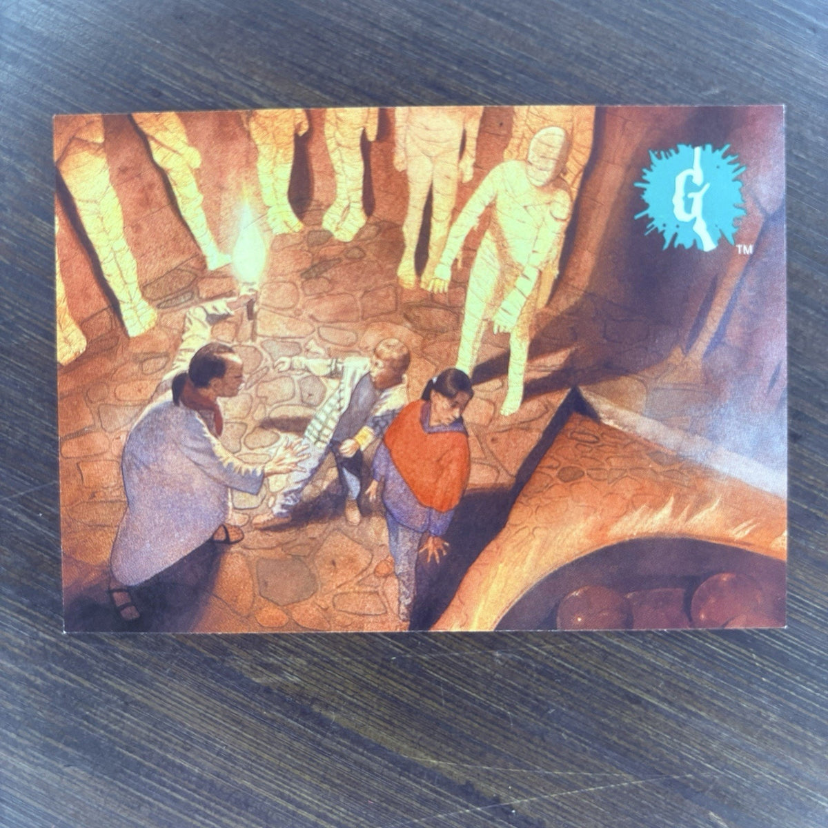 1996 Goosebumps Boiling Bath #15 High Grade Topps Trading Card, See Photos