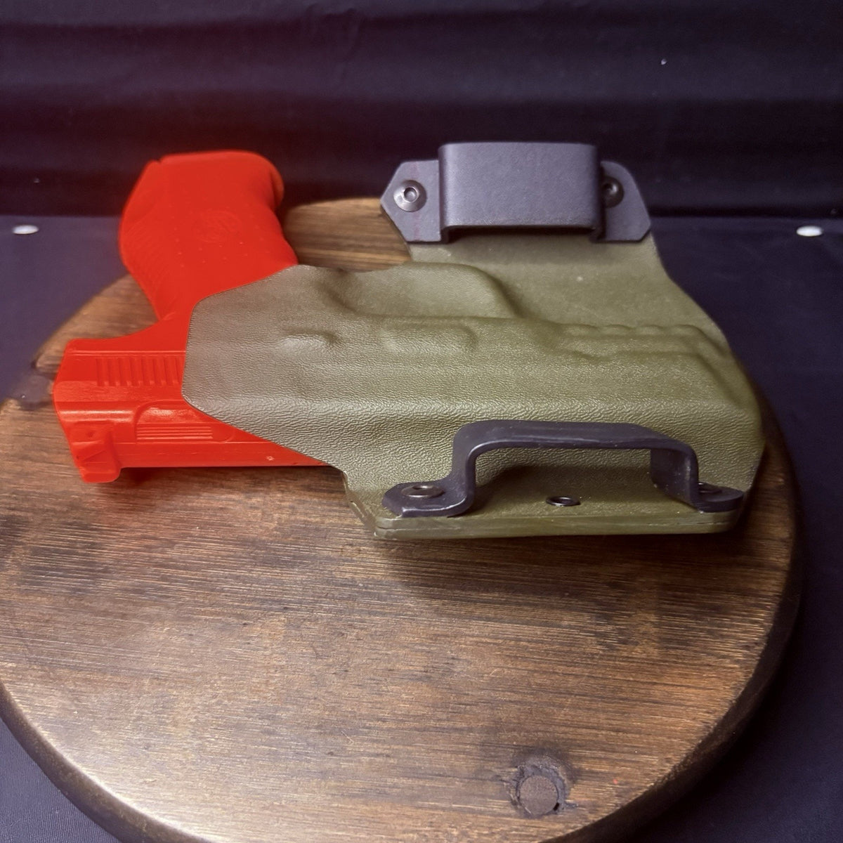 Smith And Wesson Kydex Holster Size SW99 OD Green Double Belt Loops