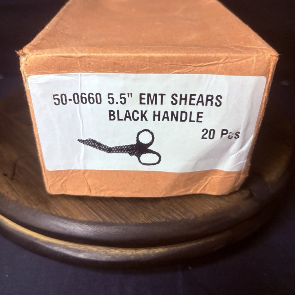 Trauma Shears 5.5" Stainless EMT Scissors w/Rubber Safety Tip Pack Of 4