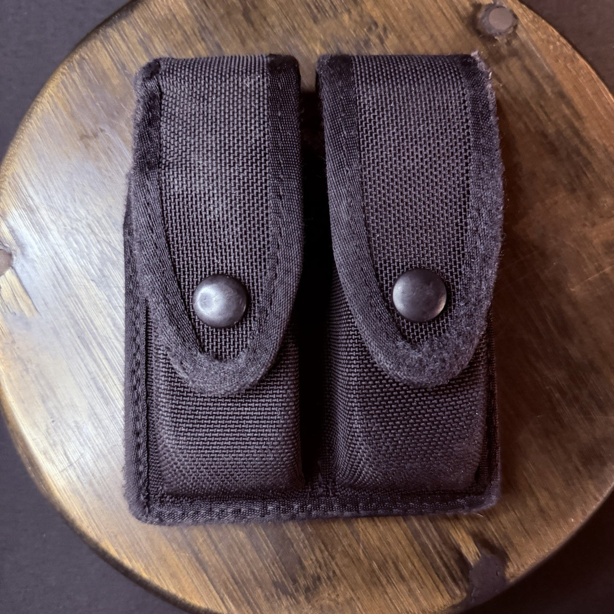Gould & Goodrich Double Magazine Pouch Size 10mm .45 ACP Double Stack Nylon