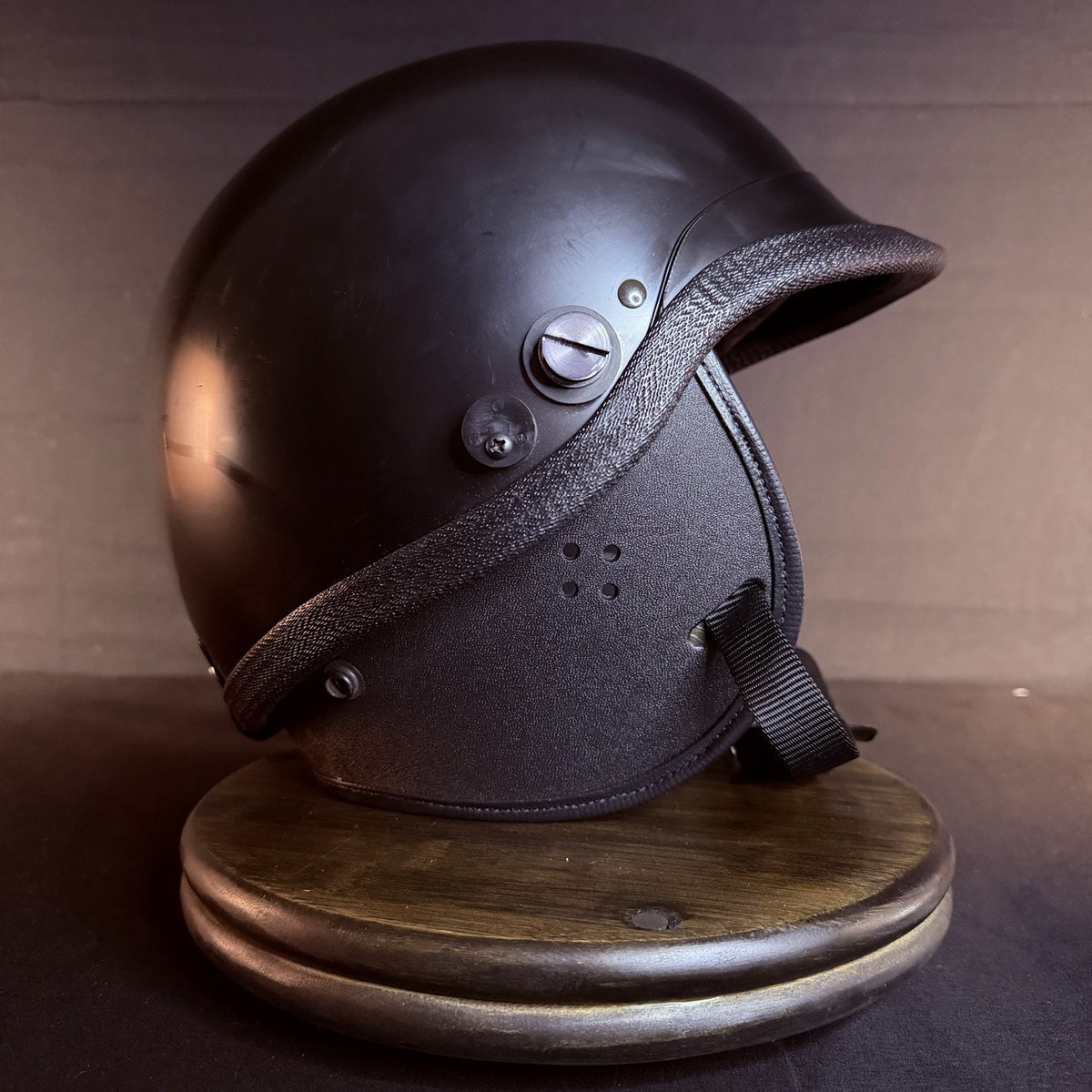 Crown Impact 906 Helmet Size Large Model C-3 Black USA Made Duty Headgear