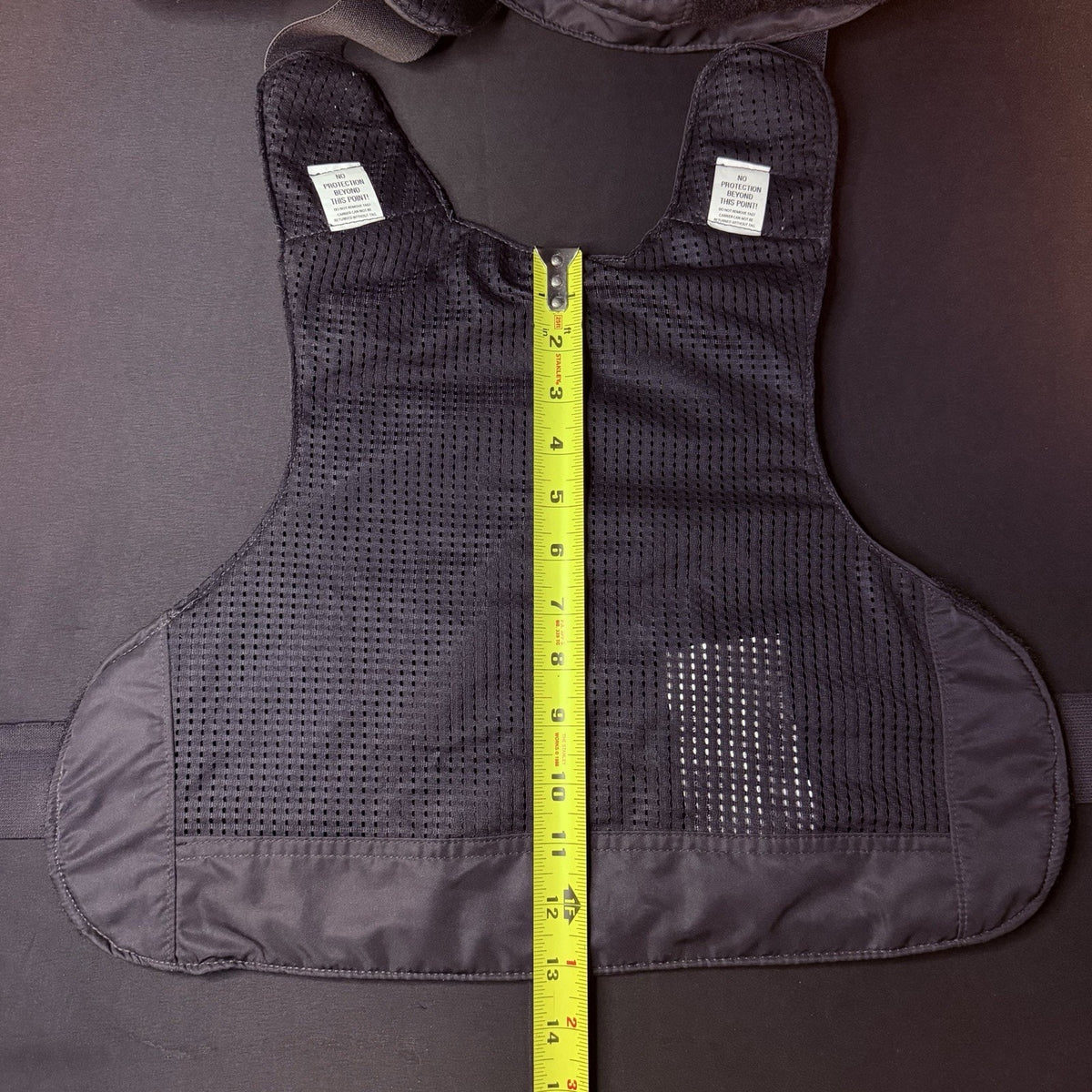 Armor Express Women's Concealable Carrier Vest Size Small Black w/Straps