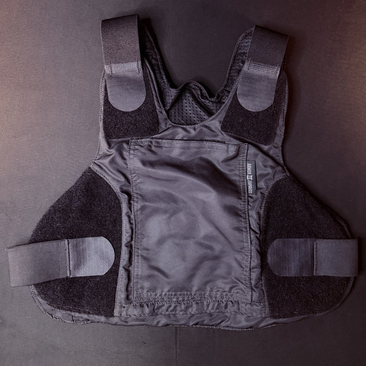 Armor Express Women's Concealable Carrier Vest Size Small Black w/Straps