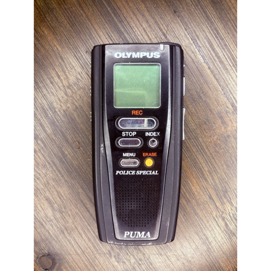 Olympus Puma Voice Recorder, Law Enforcement Special Edition, Dictation