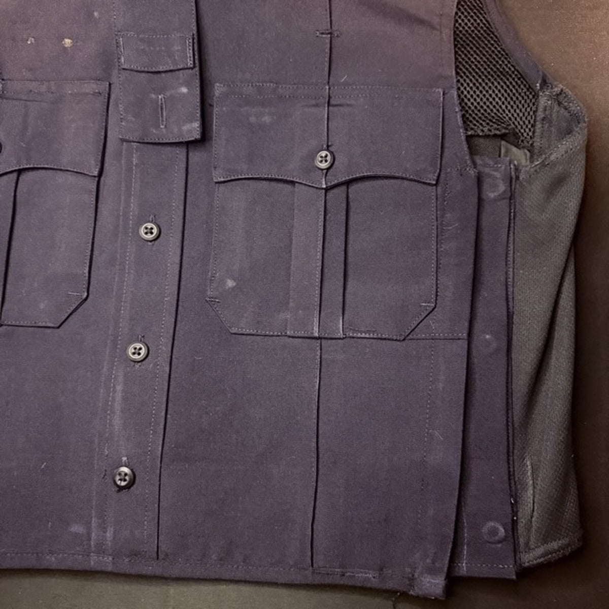 Spiewak Tactical Armor Carrier Vest Size Medium Regular Dark Navy Mic Tab Duty