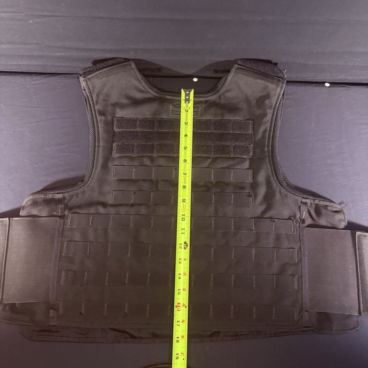 NEW ABA Tactical Plate Carrier Size XL Black Nylon MOLLE Vest