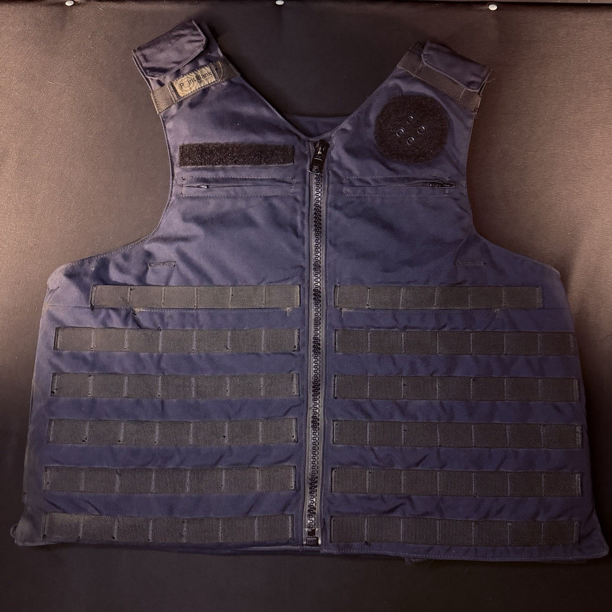 PB Tactical 3A Carrier Vest Size XL 52 Long Blue Ballistic IIIA w/Vented Padding