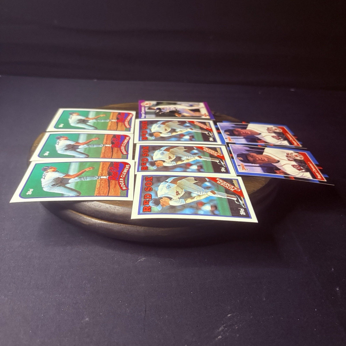 1987-1988 Roger Clemens (9) Card Lot, Topps & Donruss, #450, #280, #70, #51