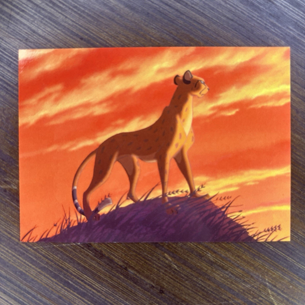 1994 SkyBox The Lion King #02 Series 1 & 2 "Animals And Birds Stir" High Grade