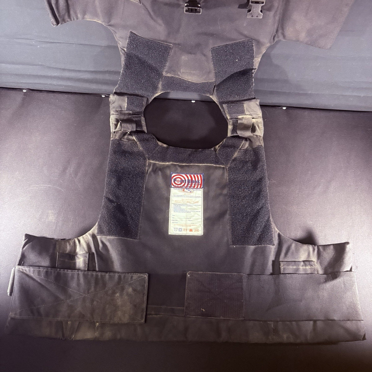 PB Ballistic 3A Tactical Carrier Size Large VXIIIA Bulletproof Soft Body Armor