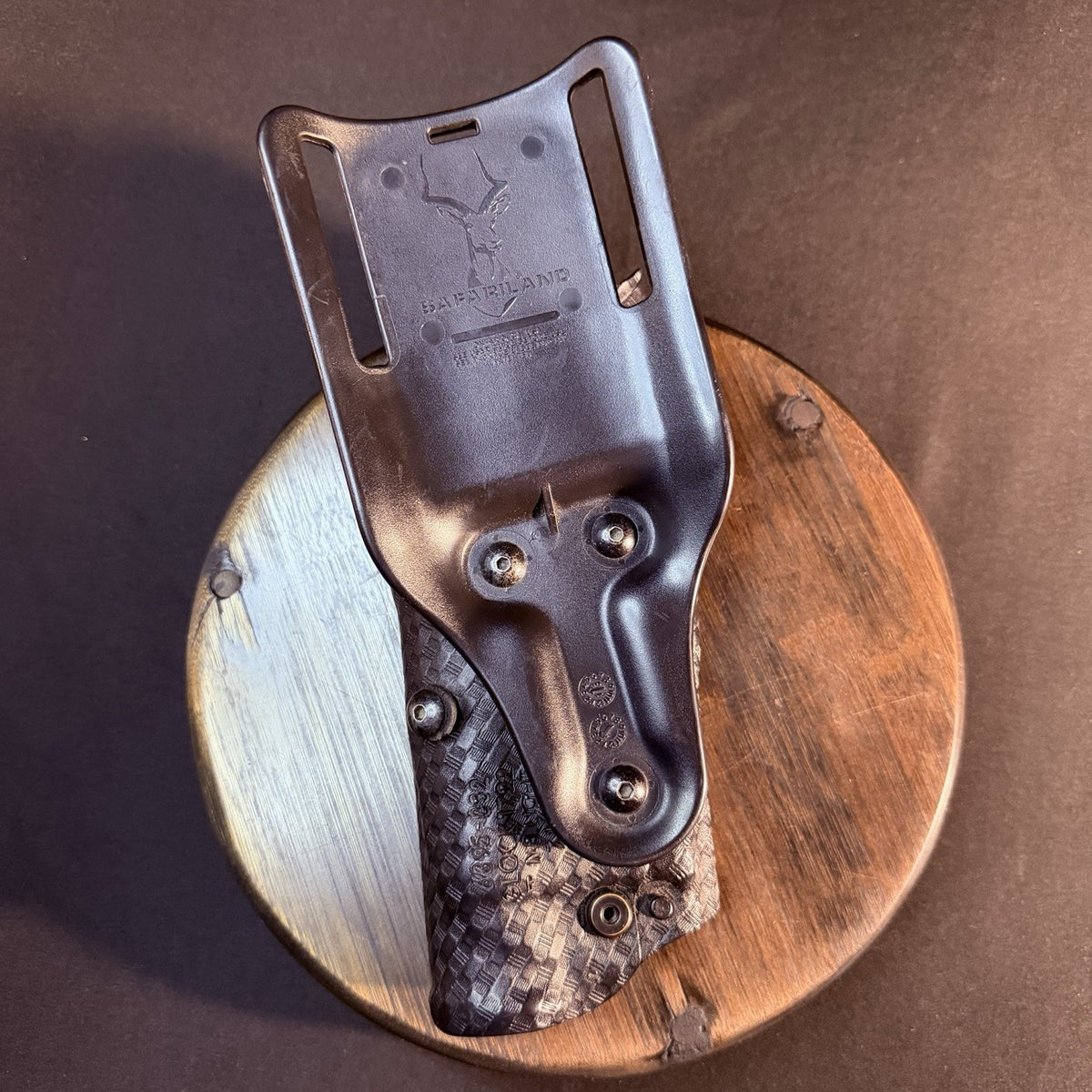 Safariland 6395 Glock Duty Holster ALS Lvl 1 Glock 17/22 w/Light Basketweave RH