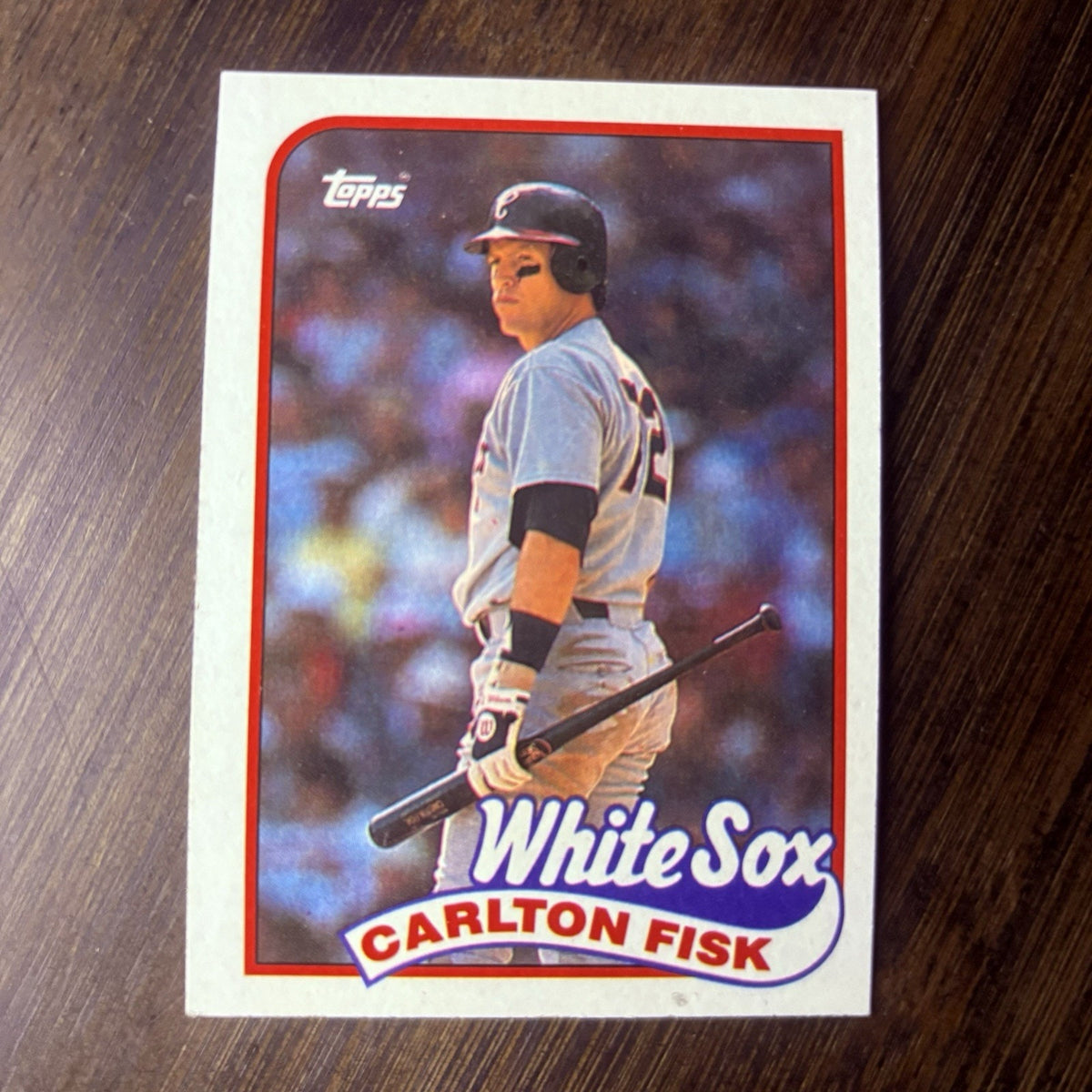 Carlton Fisk Chicago White Sox 1989 Topps #695 High Grade See Photos