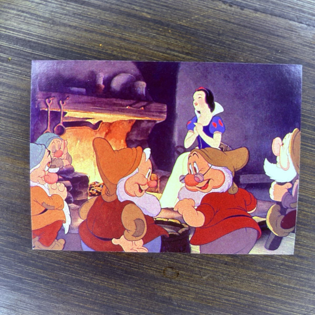 1993 Disney Snow White Trading Card #43 "A Princess' Story" High Grade See Photo