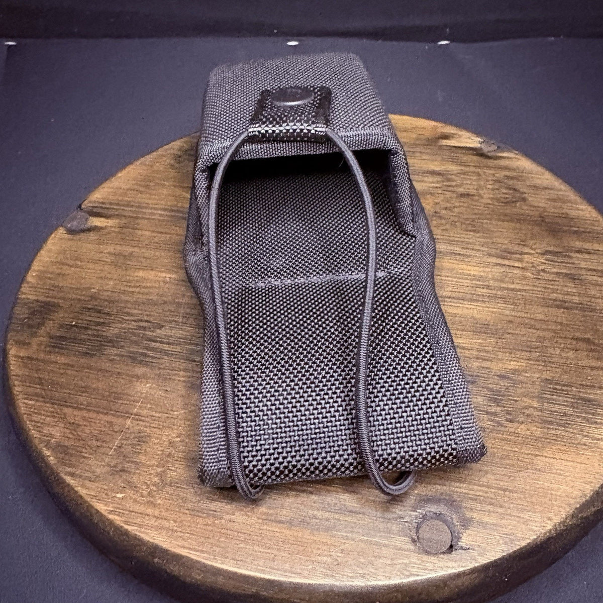 Bianchi 8014 Universal Radio Carrier Pouch Holder Black 2.25" Belt Loop