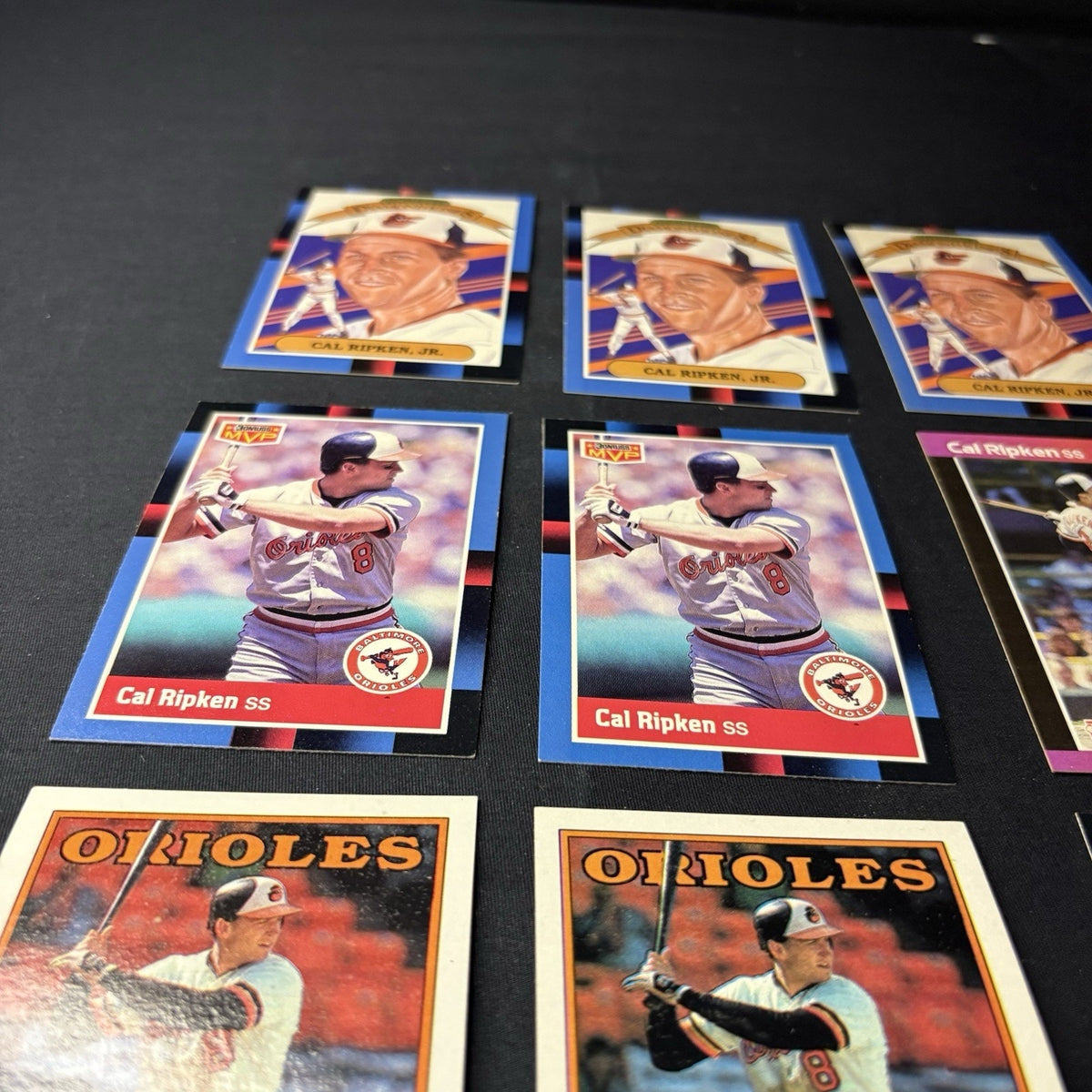 Cal Ripken Jr. 1988 Lot (15) High Grade Card Baltimore Orioles HOF Topps Donruss