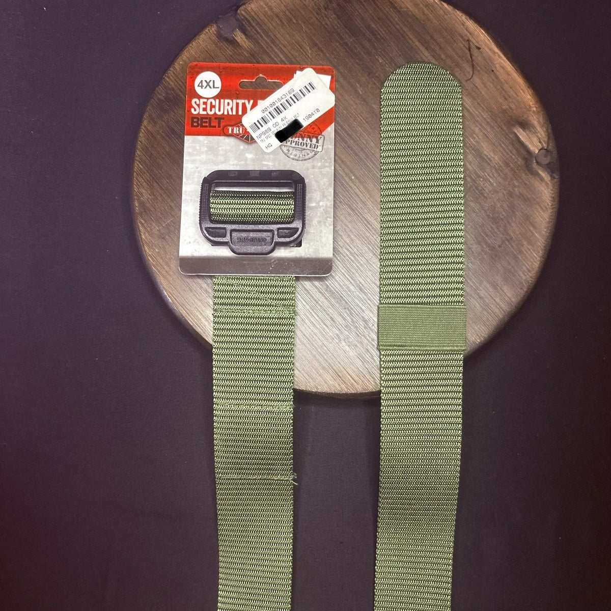 Tru-Spec Tactical Belt Security Friendly Size 4XL Olive Drab Color
