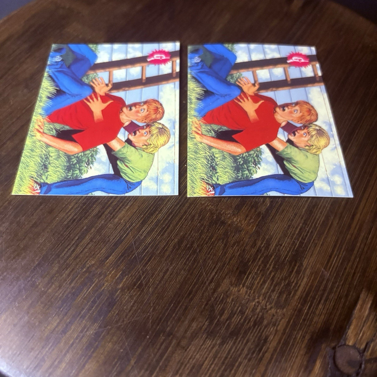 1996 Goosebumps Just Passing Through #28 Lot Of (2) High Grade Trading Cards
