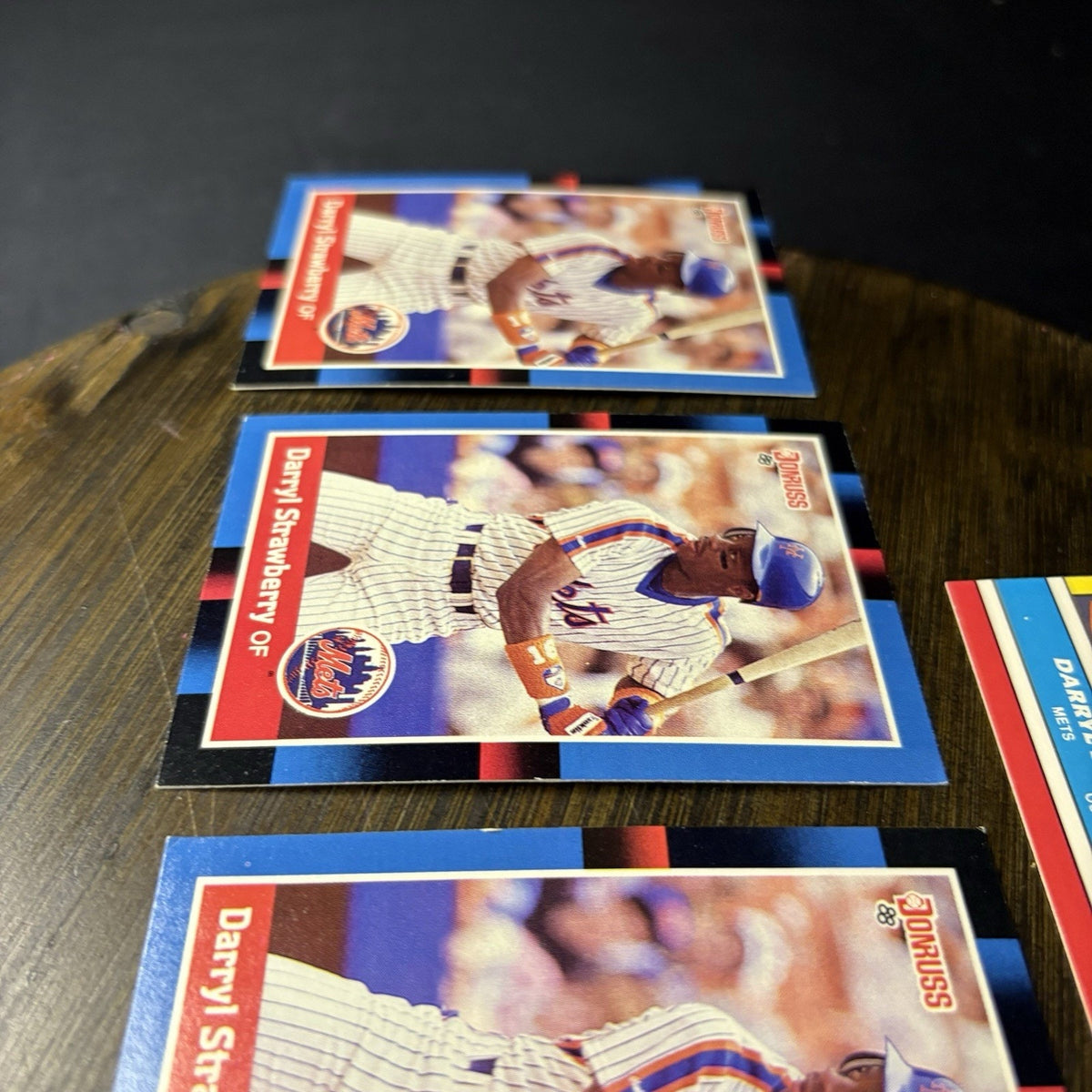 Darryl Strawberry Lot (5) Baseball Cards 1988 Fleer HIGH GRADE New York Mets MLB
