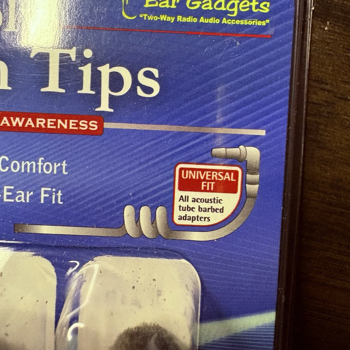 Comply Two Way Earpiece A-100 Memory Foam Ear Tips (3 Pieces)