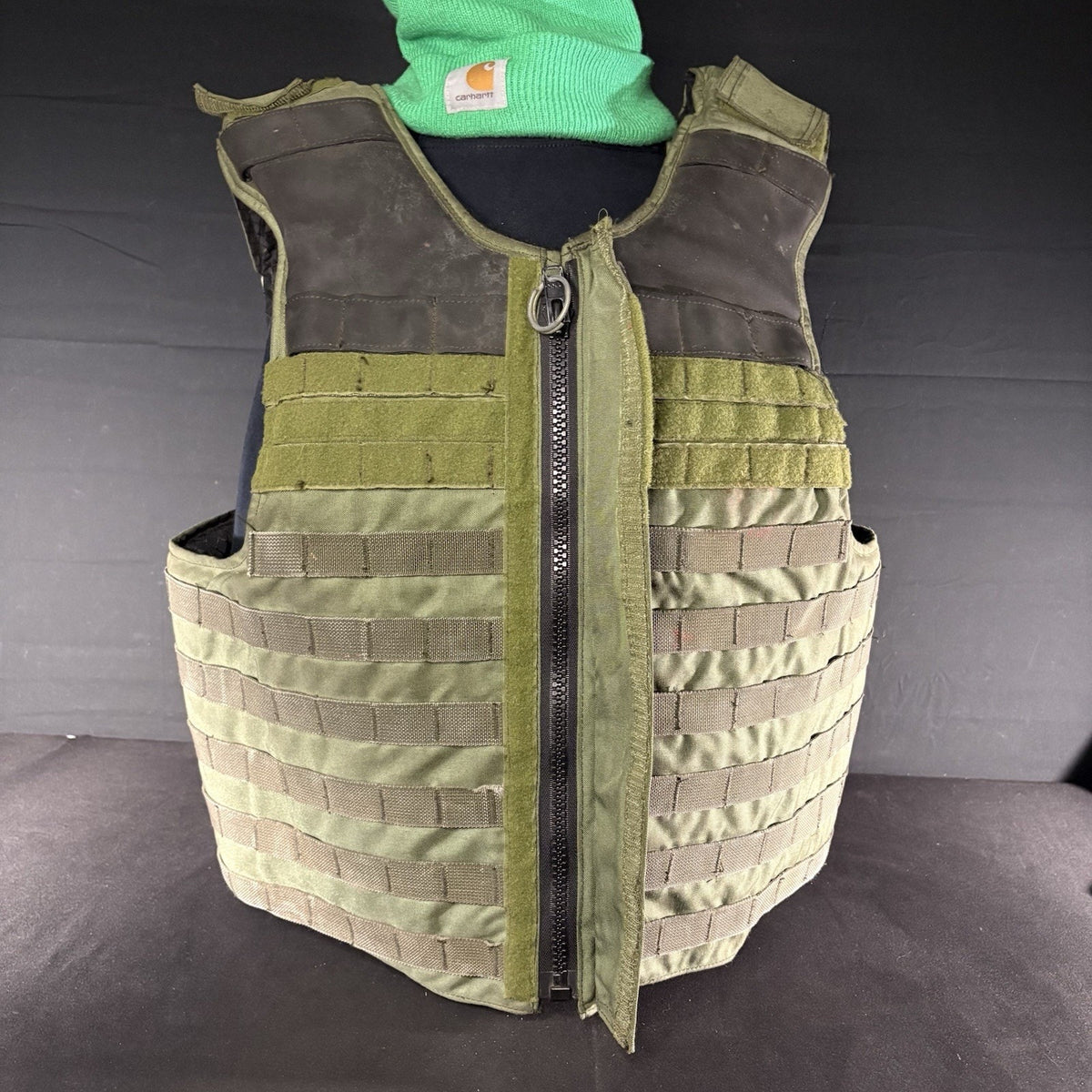 Protech 3A Tactical Carrier Size Large Vest Overlap Chest IIIA Shoulder Armor