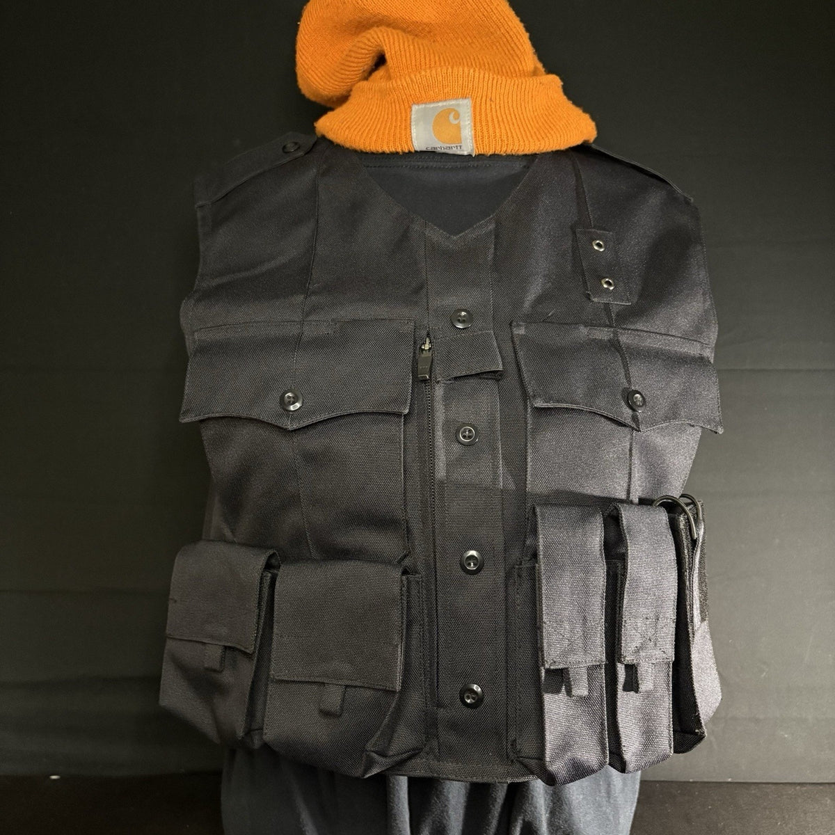 Elbeco Tactical Carrier Size X-Small Black w/Magazine & Radio Pouch & Waistband