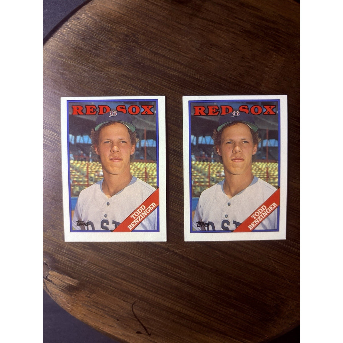 Todd Benzinger Double 1988 Topps #96 High Grade Card MLB Baseball Boston Red Sox