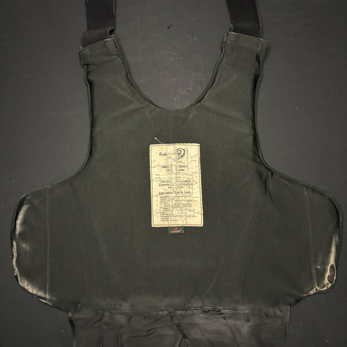 PB 3A Bullet Proof Vest Size Large IIIA Ballistic Concealable Body Armor