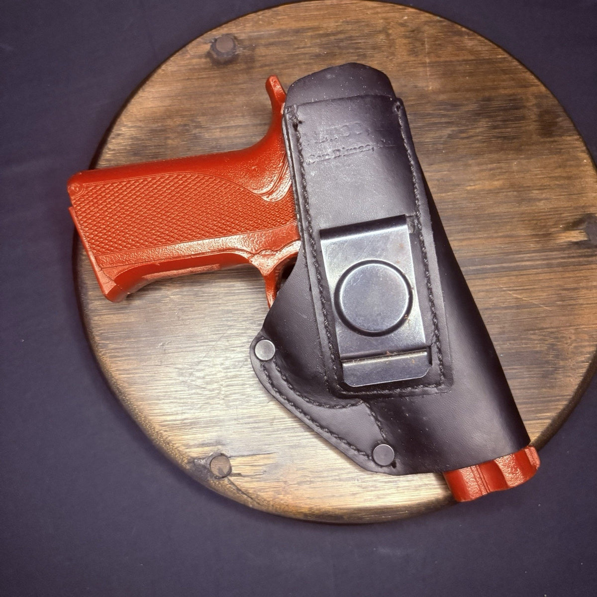Aetco Pistol Holster Size Universal Leather RH & LH Concealment IWB