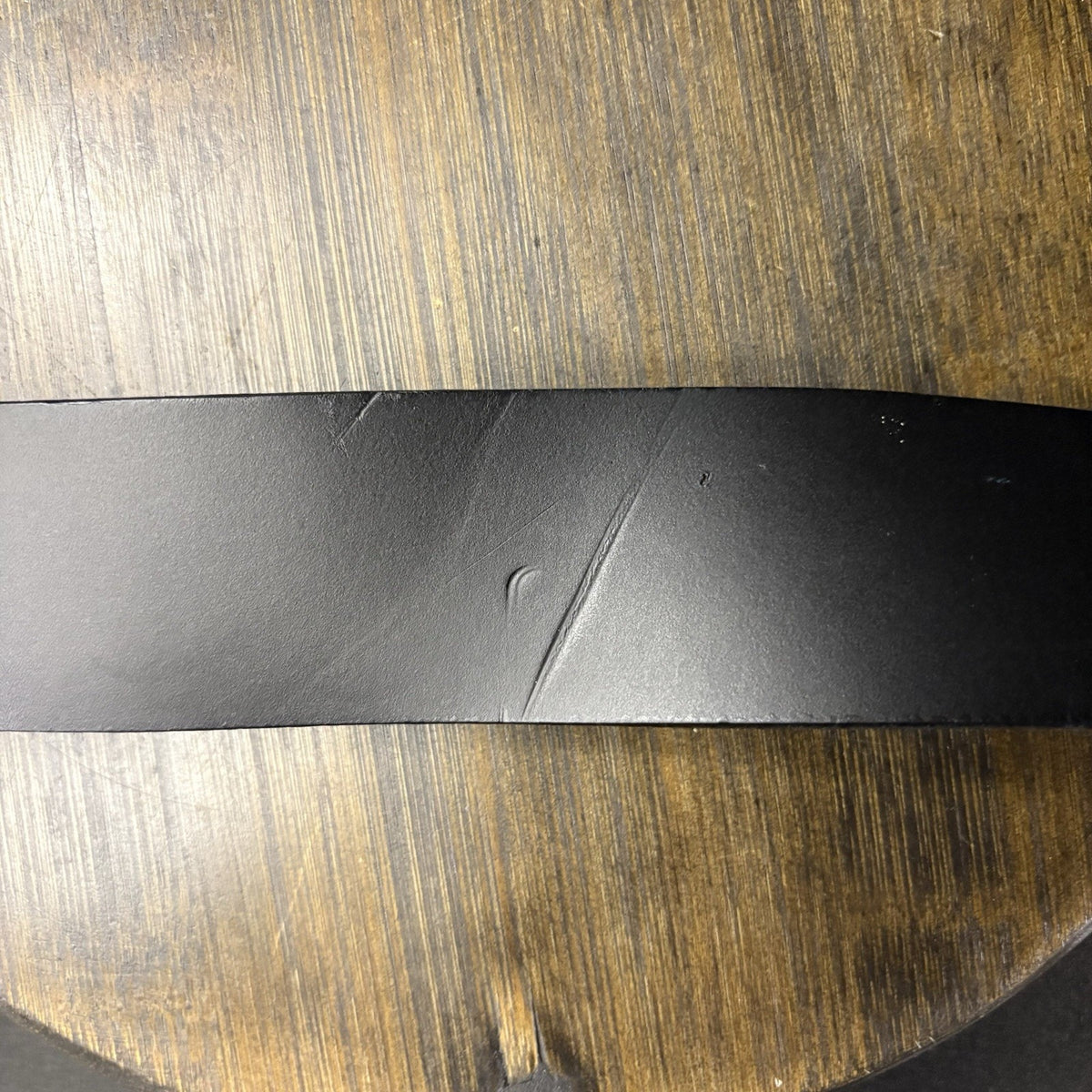 Galls Off Duty Belt Size 42” Plain Black Leather w/ Brass Buckle LP1213 Law Pro