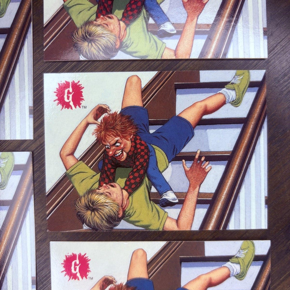 1996 Topps Goosebumps Lot Of (5) #20 Deadly Dummy High Grade Topps Trading Cards