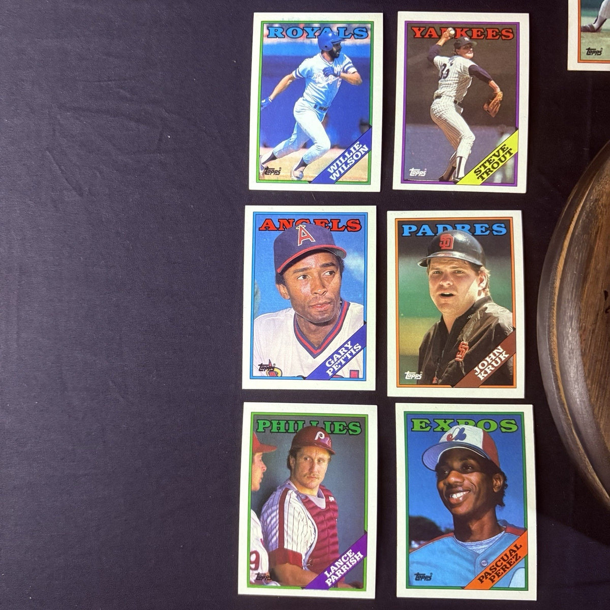 1988 TOPPS High Grade Baseball Card Lot Of 35