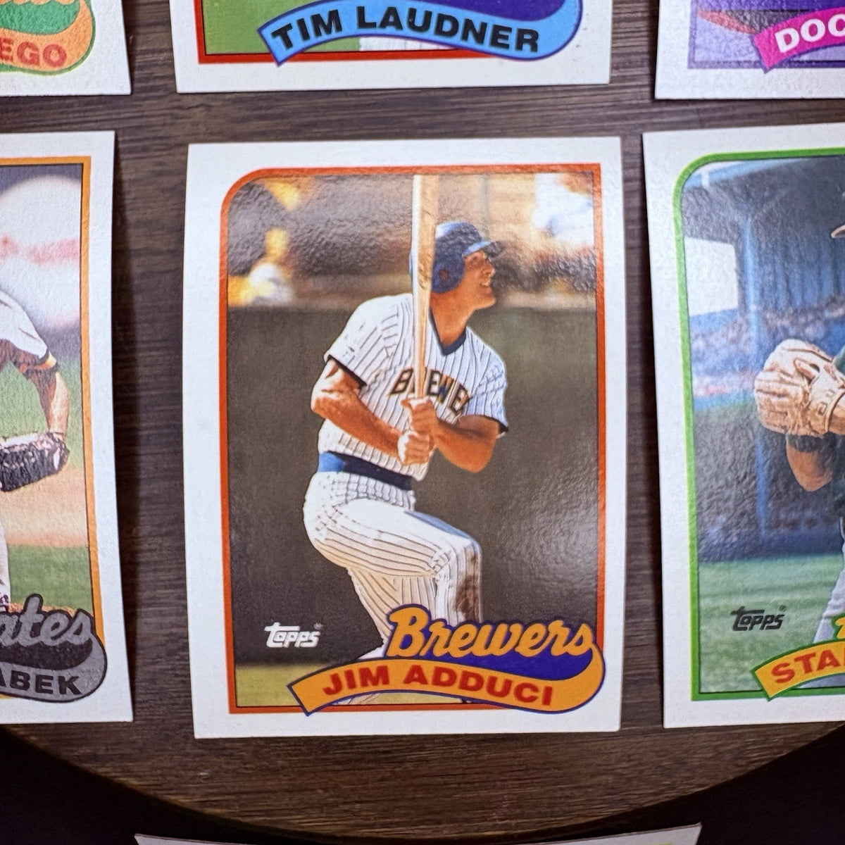 1989 Topps High Grade MLB Card #534, #622, #239, #338, #102, #478, Company Store