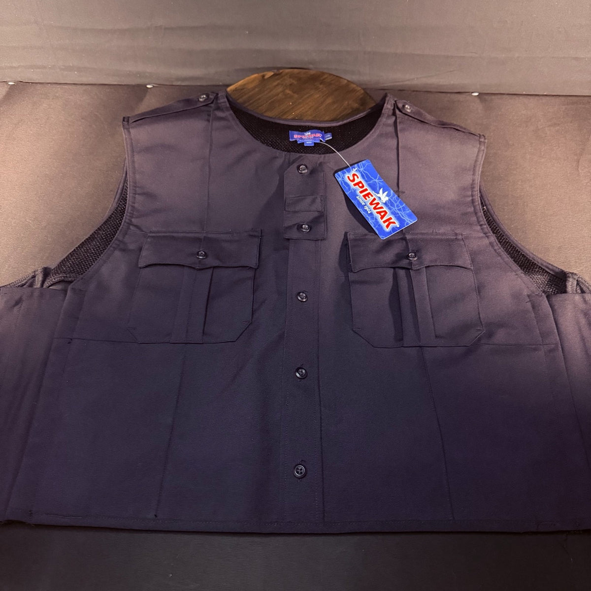 Spiewak Tactical Armor Carrier Vest Size 2XL Regular Dark Navy Mic Tab Duty Vest