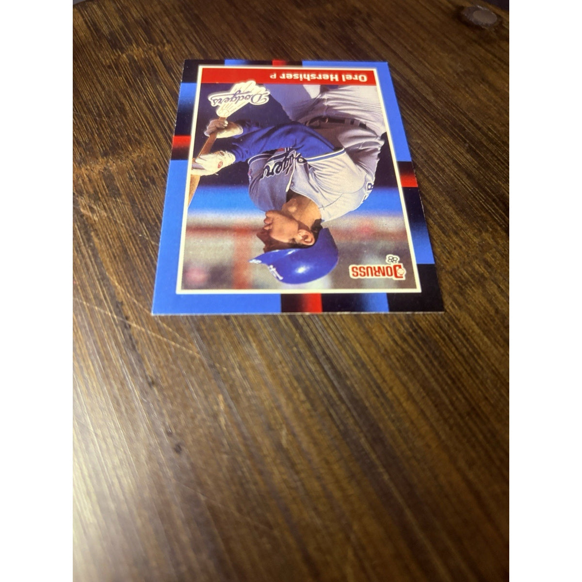 Orel Hershiser Pitcher Los Angeles Dodgers Donruss 1988 Card #94