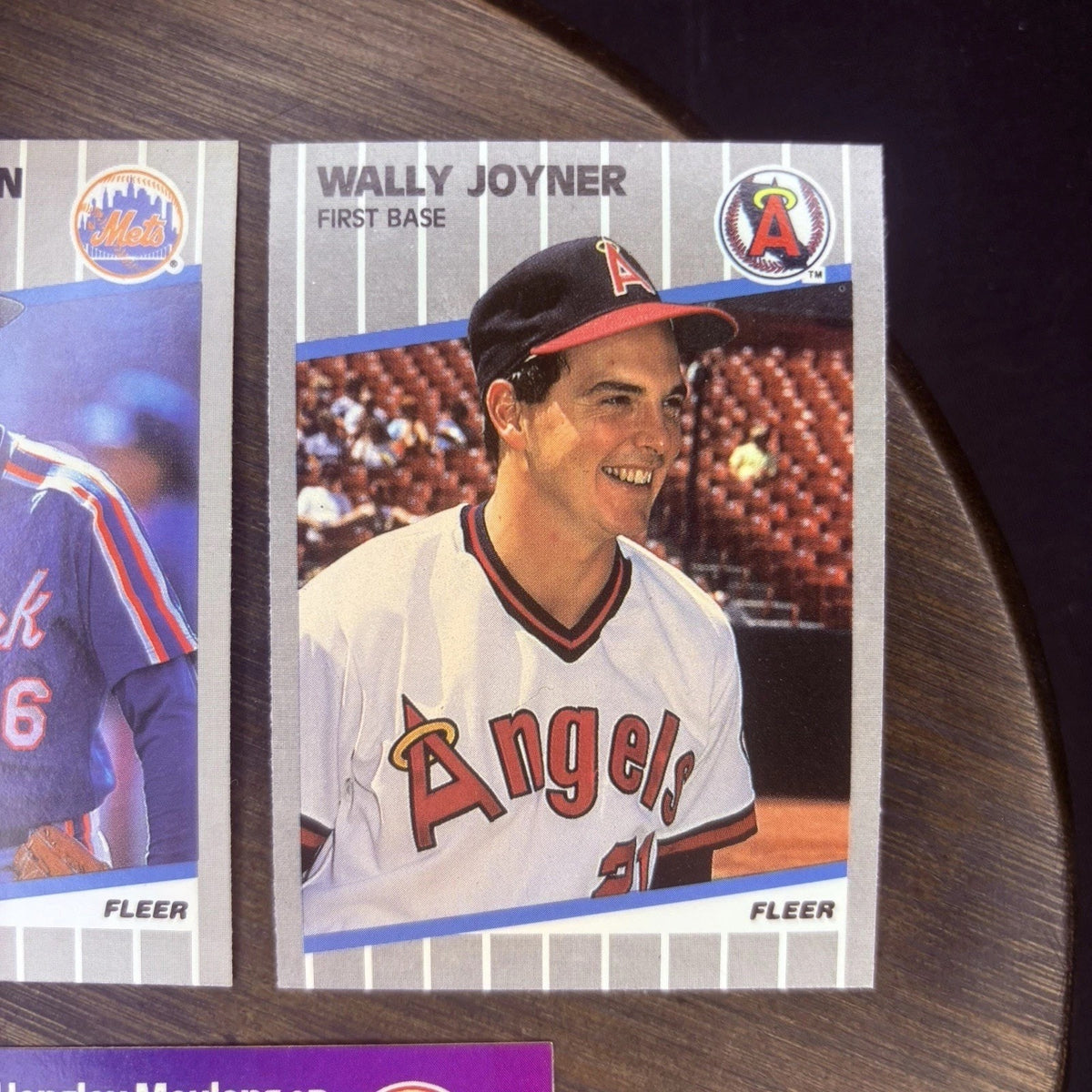 1989 Donruss #547 Fleer #85, #36, #481 High Grade Baseball Card Lot Of (5)